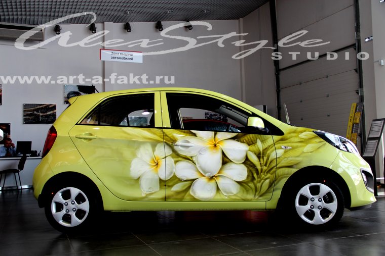 Киа Пиканто аэрография