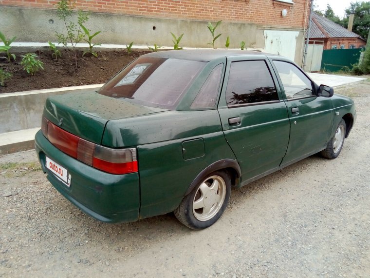 ВАЗ 2110 зеленый сад