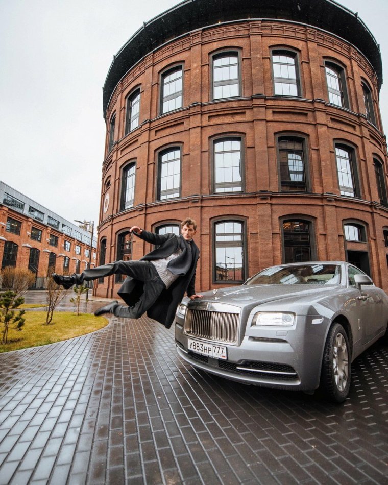 Роллс Ройс в Москве