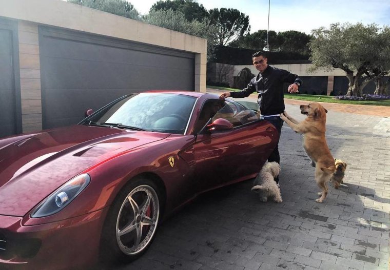 Машина Кристиано Роналдо