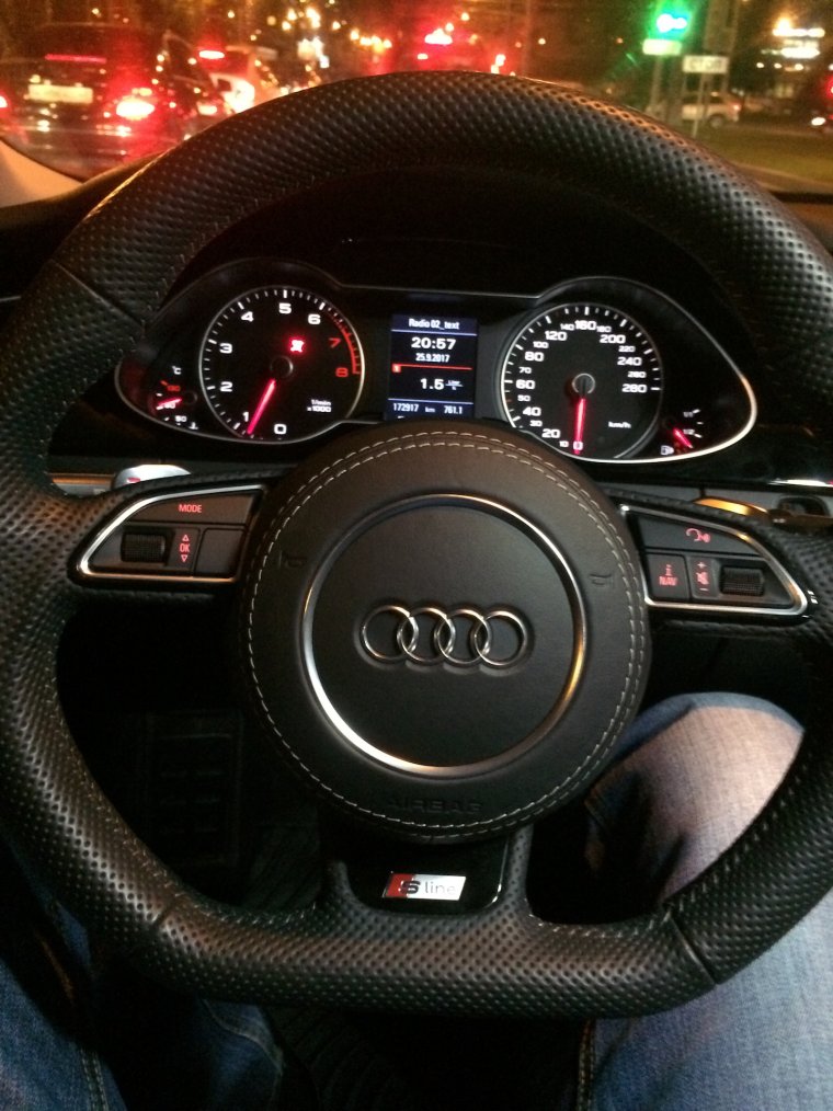 Руль Ауди рс5