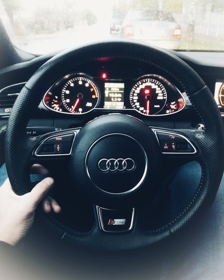 За рулем Ауди а7