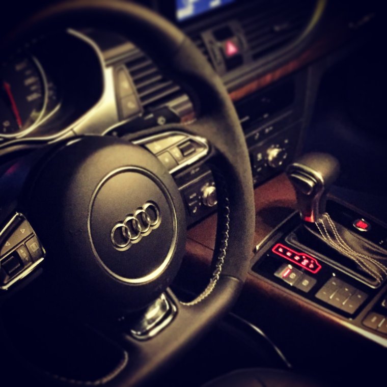 За рулем Ауди а7