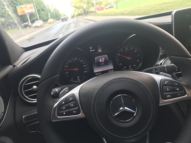 Мерседес w205 новый руль