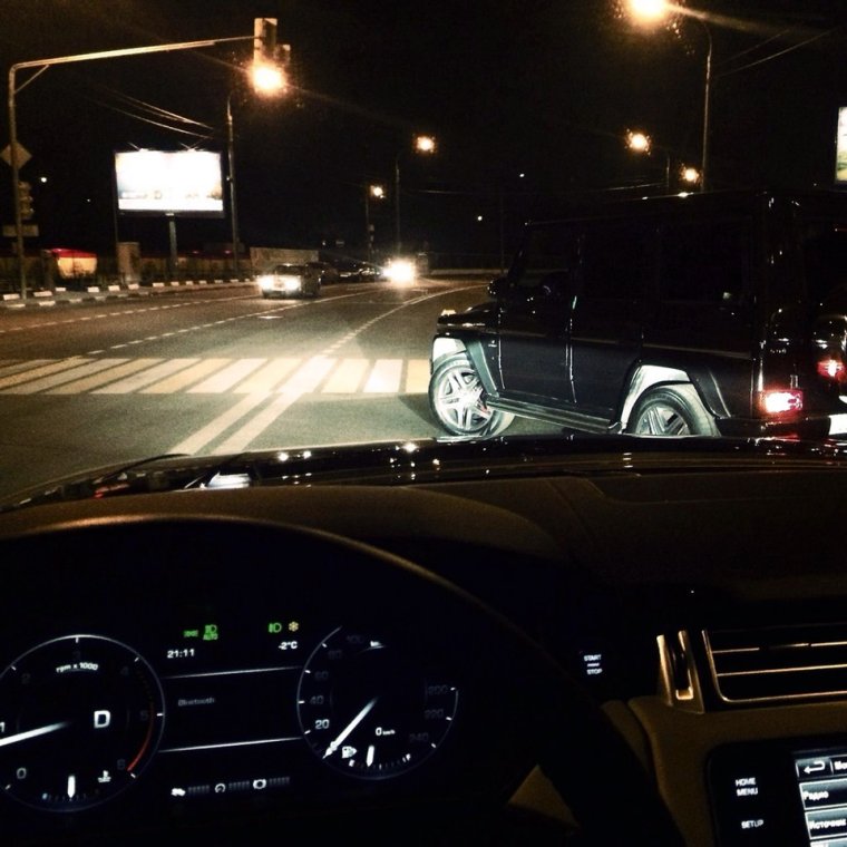 Вид из салона Гелика