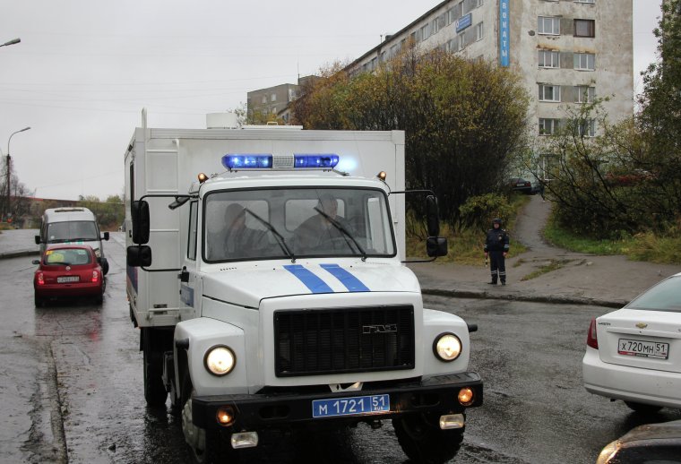 Конвой ФСИН автозак