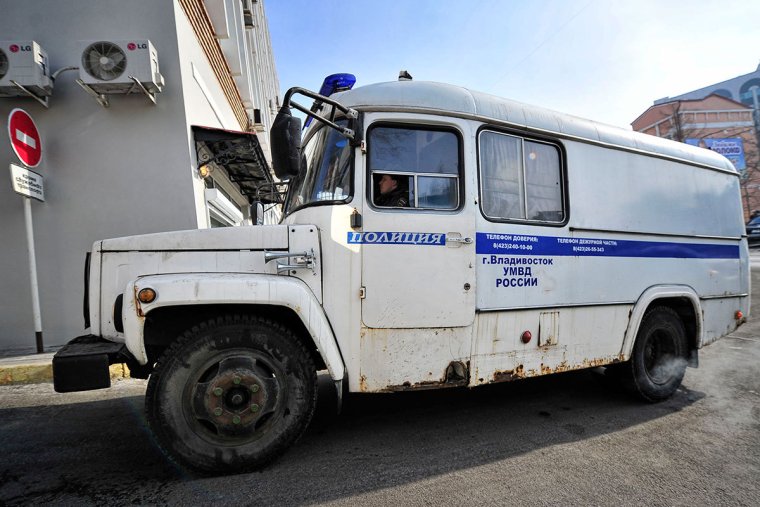 Автозак конвой