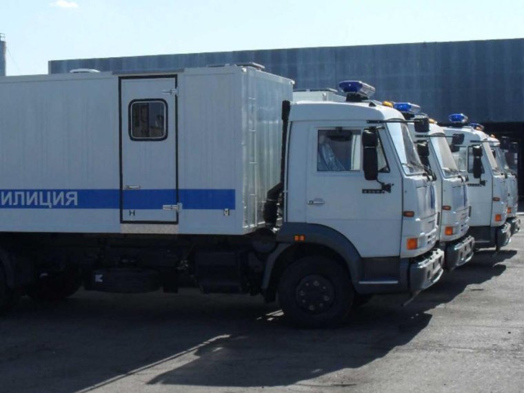 Автозак КАМАЗ для полиция