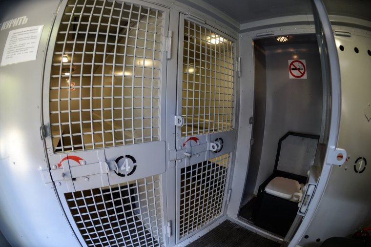 Автозак ФСИН изнутри