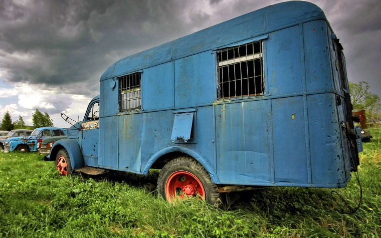 Автозак старый