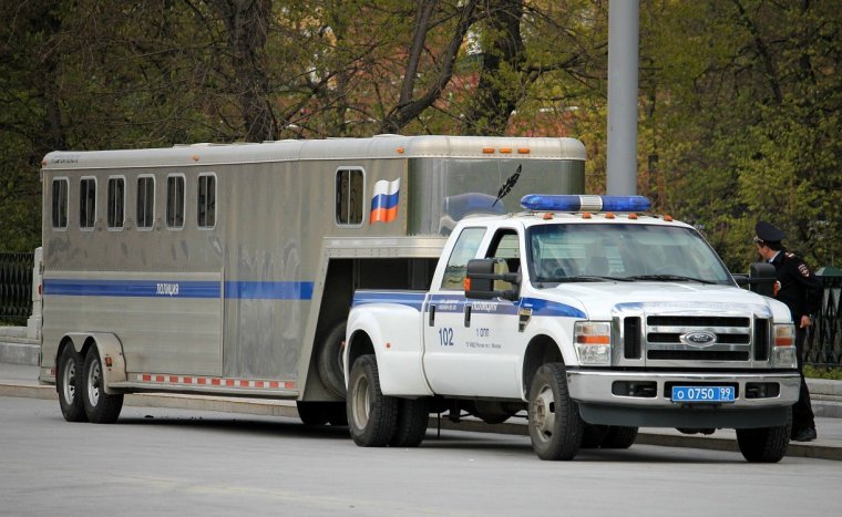 Ford f350 полиция