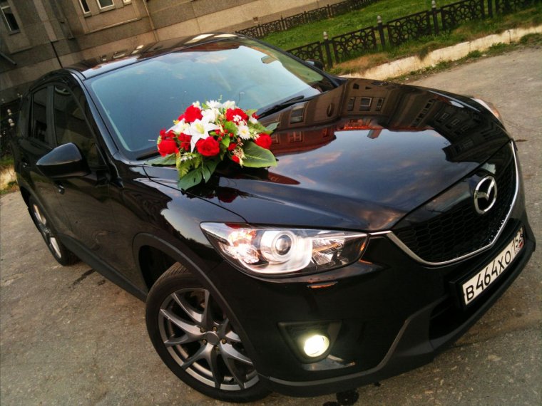 Свадебный автомобиль Mazda cx5