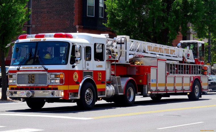 Американские пожарные автомобили