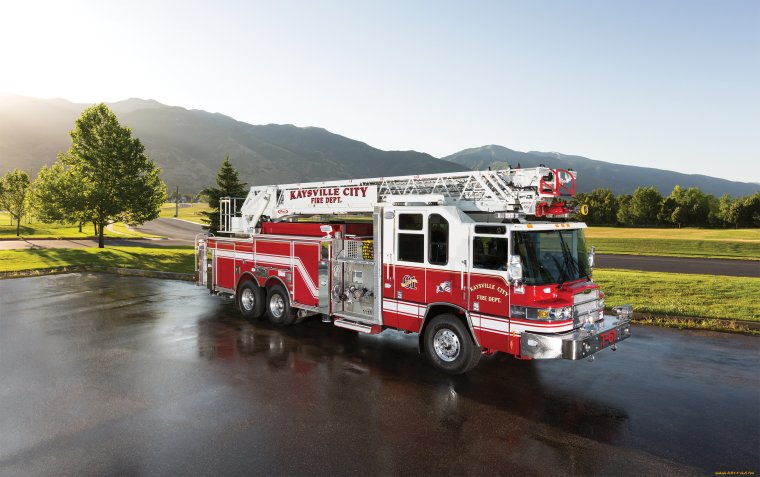 Модель американской пожарной машины