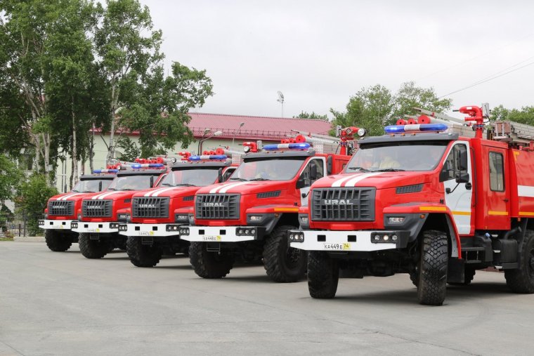 Новые пожарные машины России