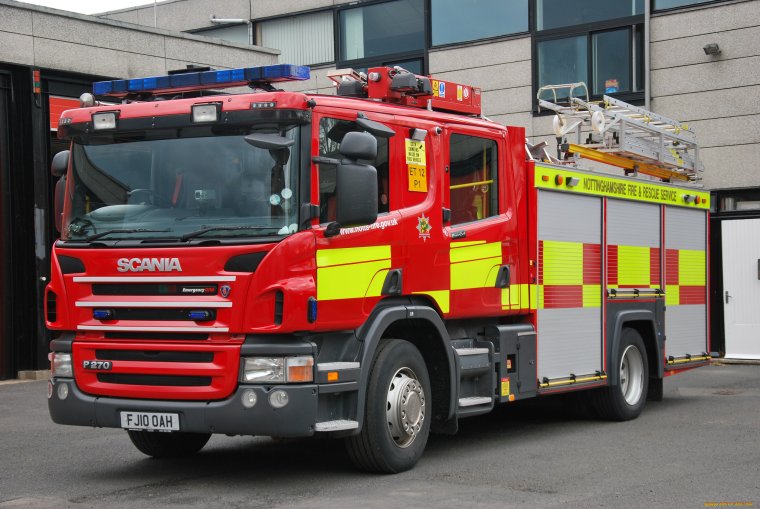 Автомобиль спецтехника пожарная машина 203 Норд /6/