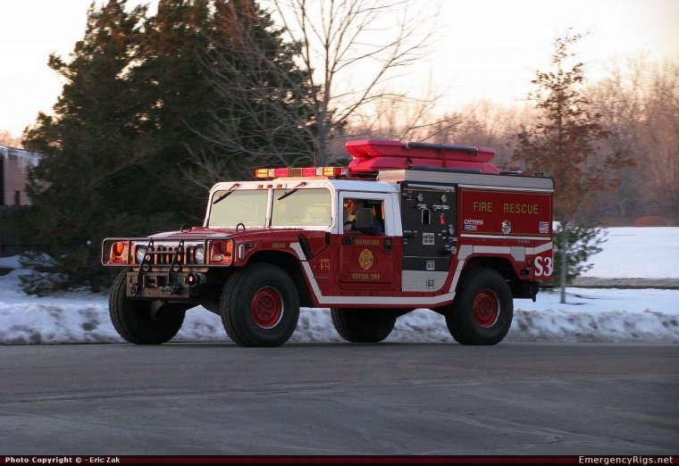 Редкие пожарные машины