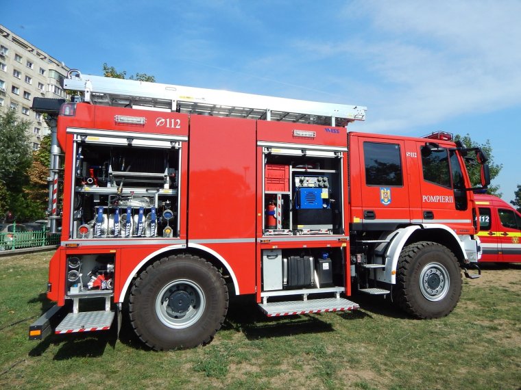 Машина "Fire Truck" пожарная, 49450