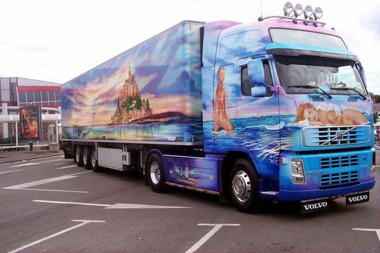 Скания аэрография