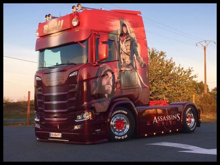 Фура Scania s500