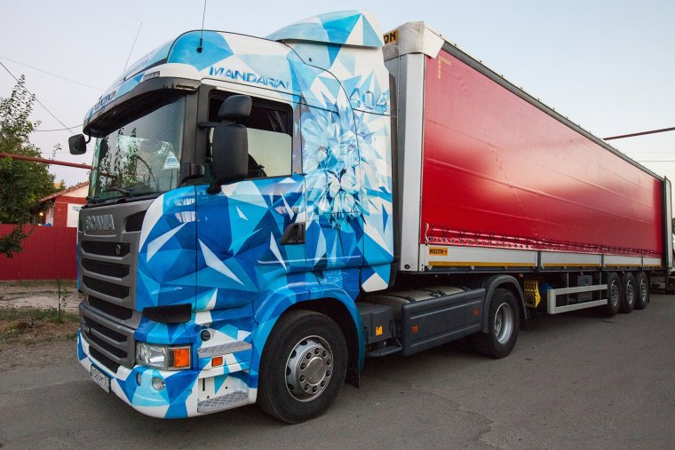 Scania r440 самосвал