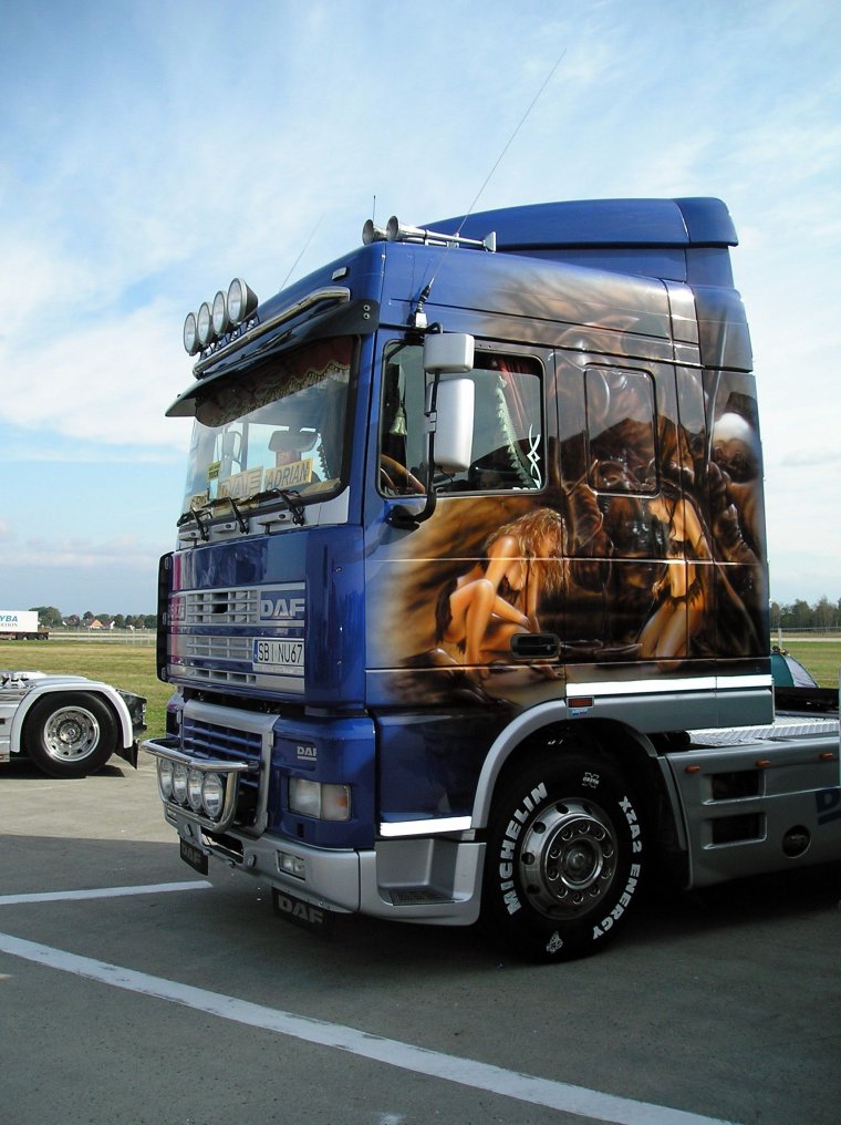 Тюнингованный Даф 105