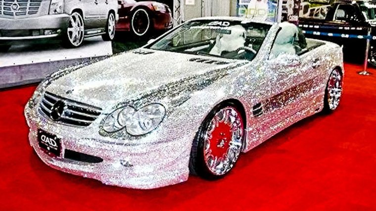Mercedes-Benz sl600 Бриллиантовый