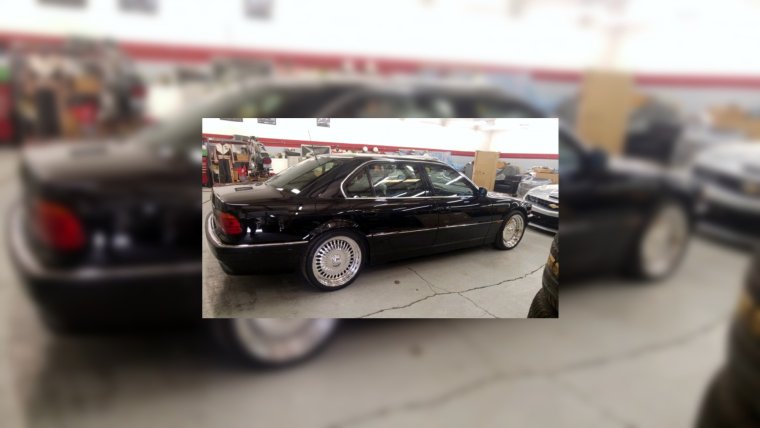 2pac BMW 750i