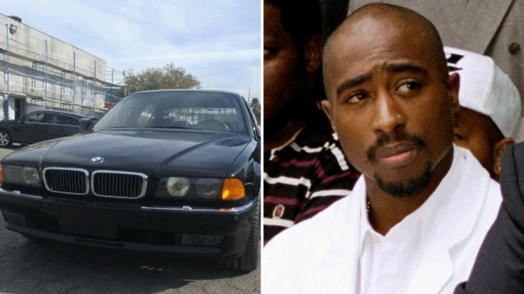 Тупак Шакур его машина