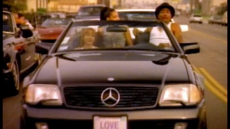 Tupac Shakur Mercedes sl500