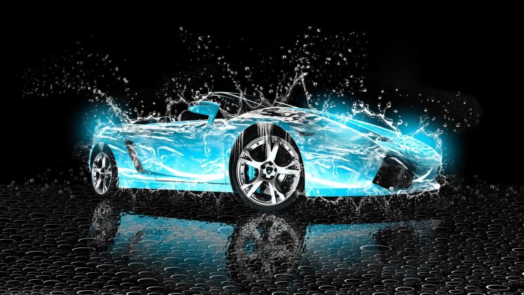 Машина из воды