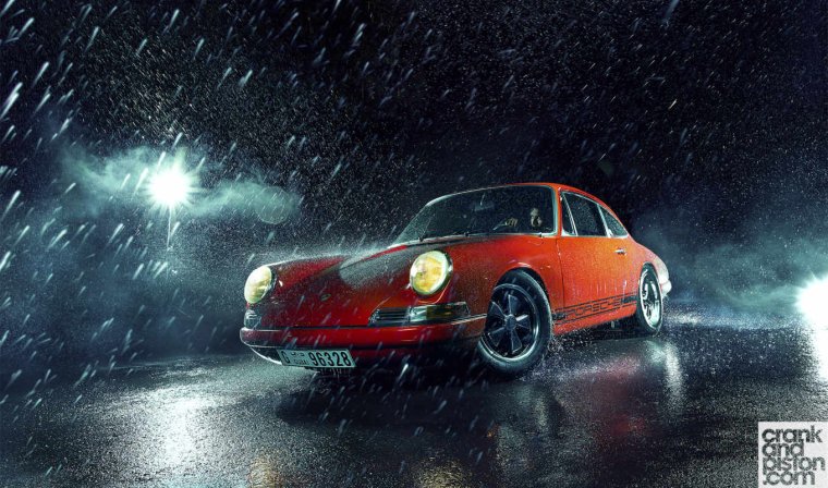 Мокрый автомобиль