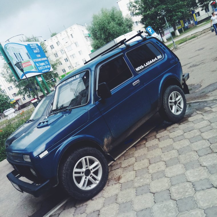 Нива 4х4 на дисках Медео