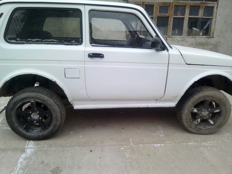 Кама Флейм на литье на Ниве