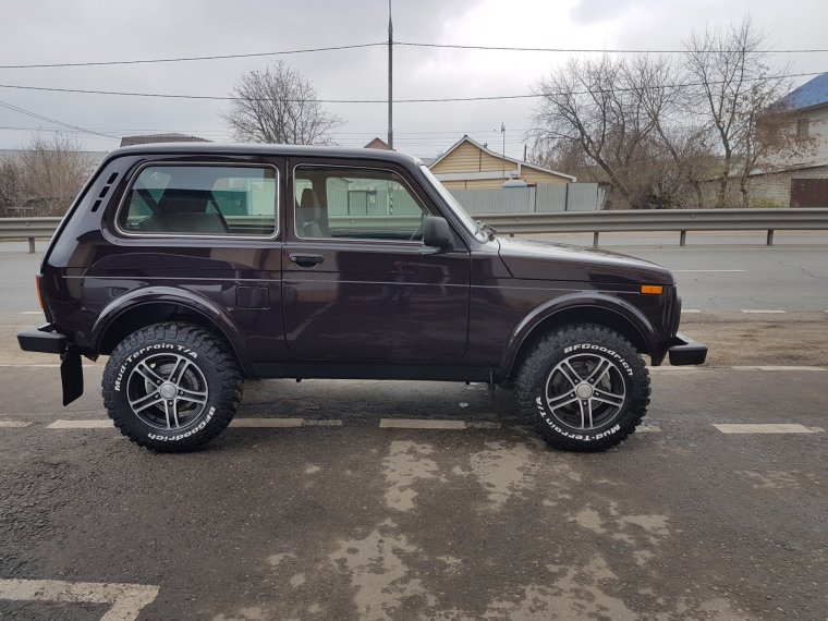 Скад трофи Алмаз на Ниве