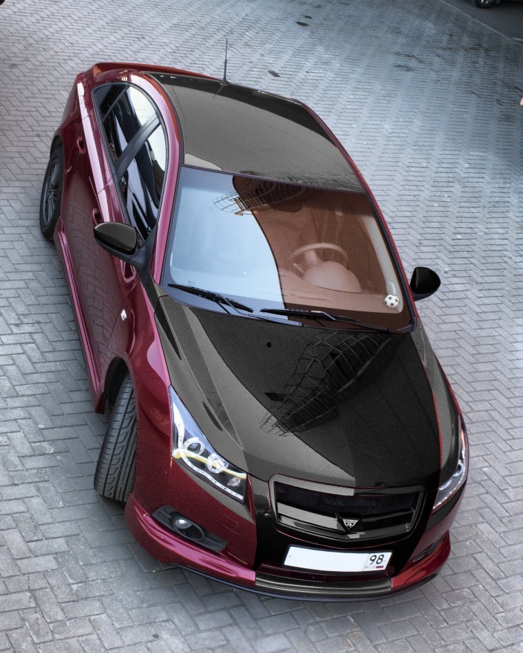 Автовинил на Шевроле Круз