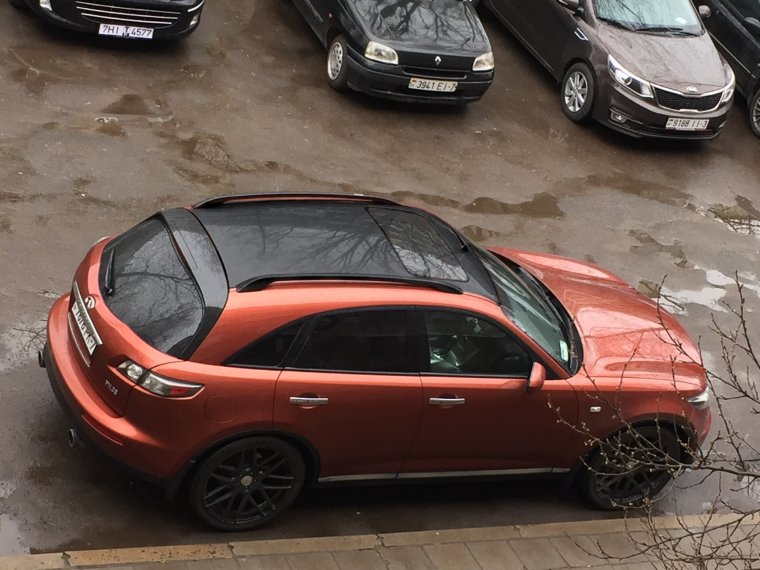 Крыша Инфинити fx35