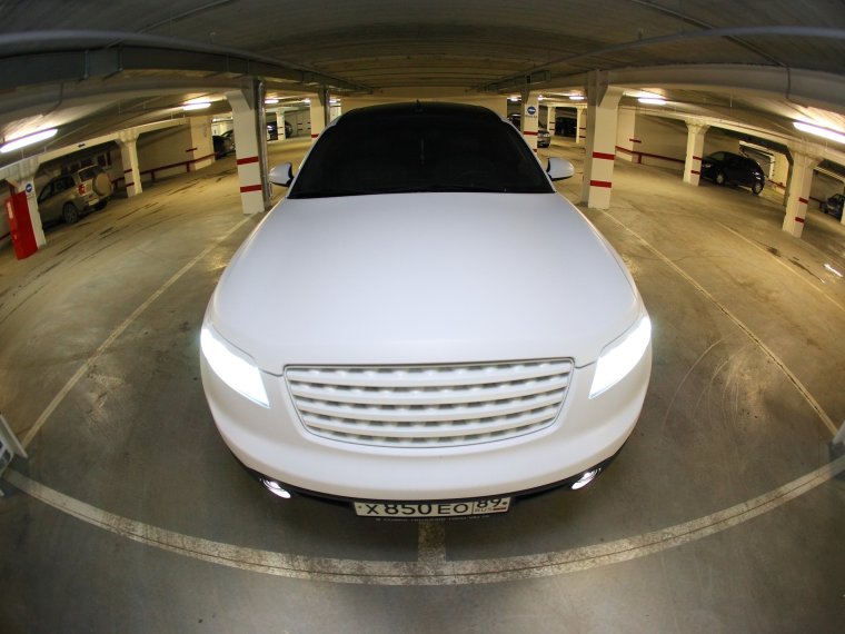 Тонировка белая матовая