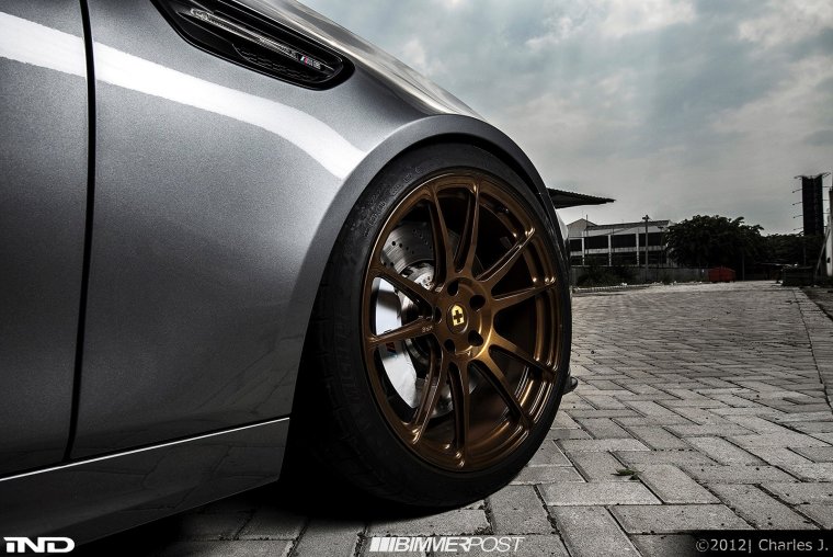 BMW диски матовая бронза