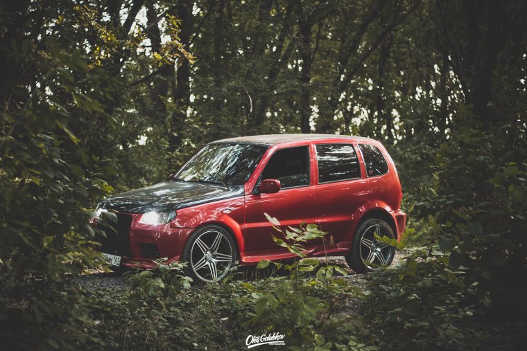 Chevrolet Niva заниженная