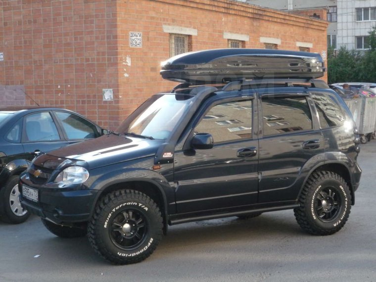 Шноркель на Шевроле ниву