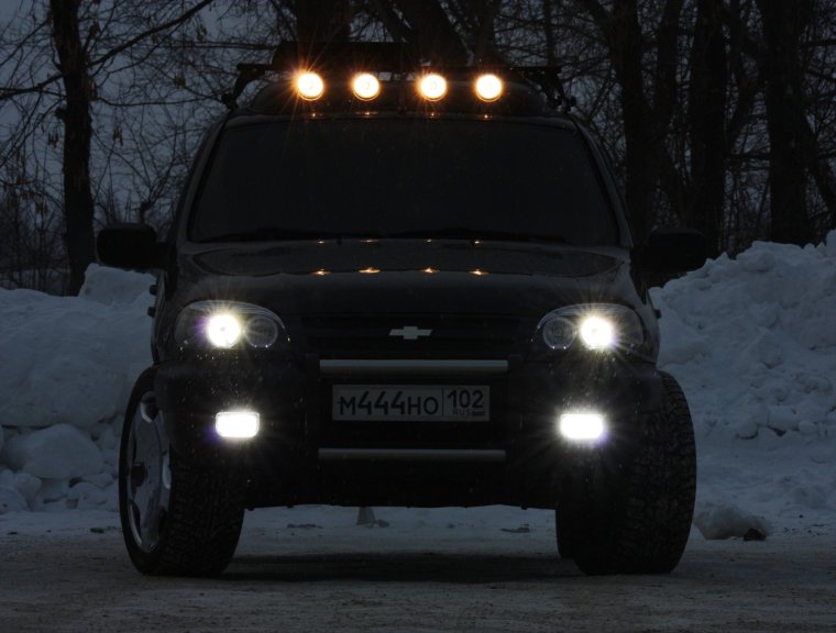 Стробоскопы на ниву Шевроле