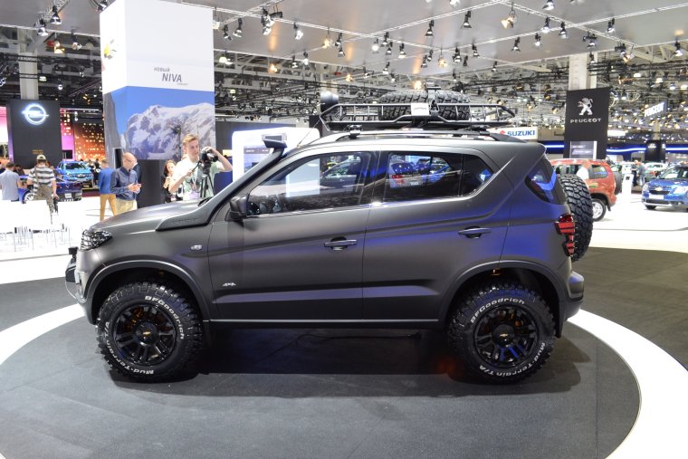 Тюнингованная Нива Шевроле