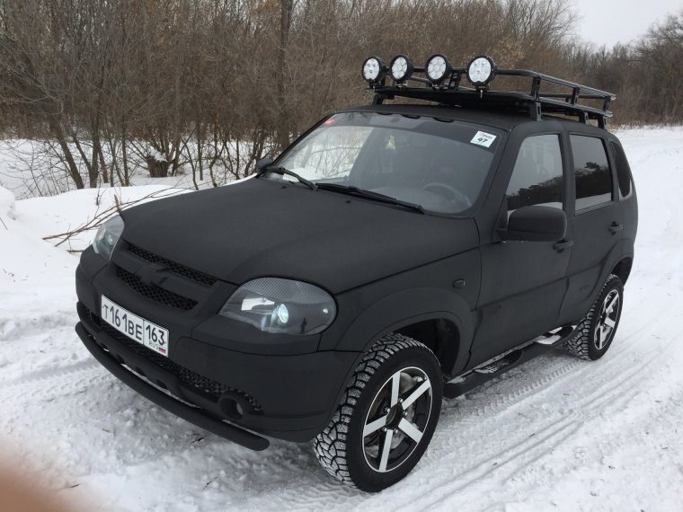 Нива Шевроле в рапторе