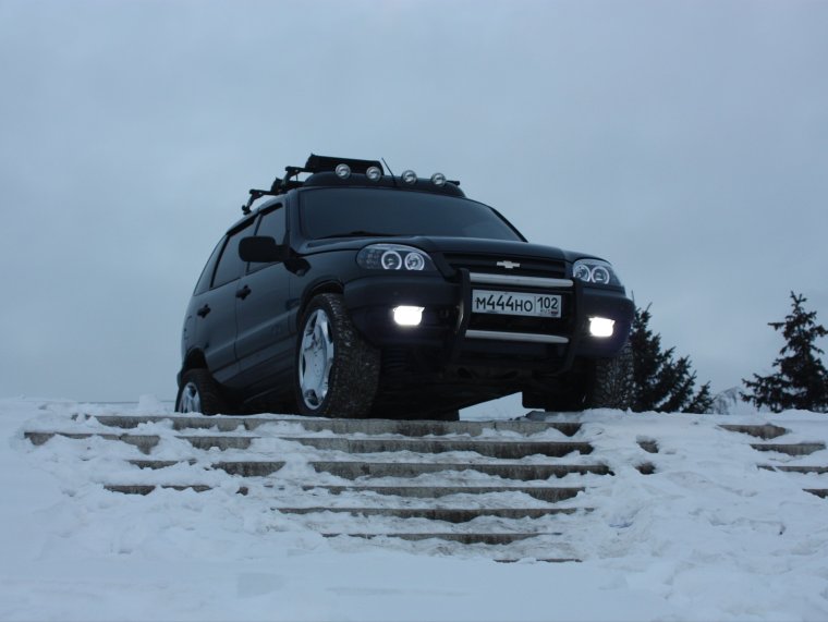 Тюнингованная Нива Шевроле