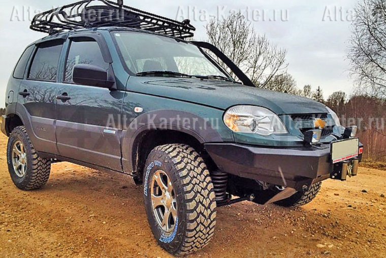 Шева Нива силовой обвес