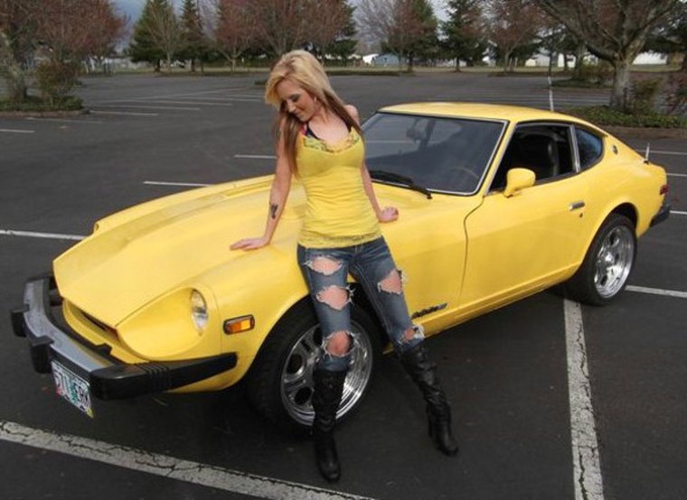 Девушка хочет машину