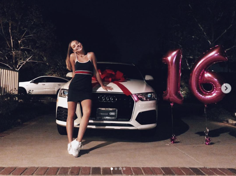Подарок автомобиль девушке
