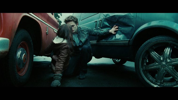 BMW фары в темноте