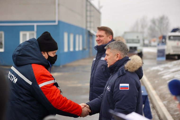 Вручение ключей Тверьэнерго